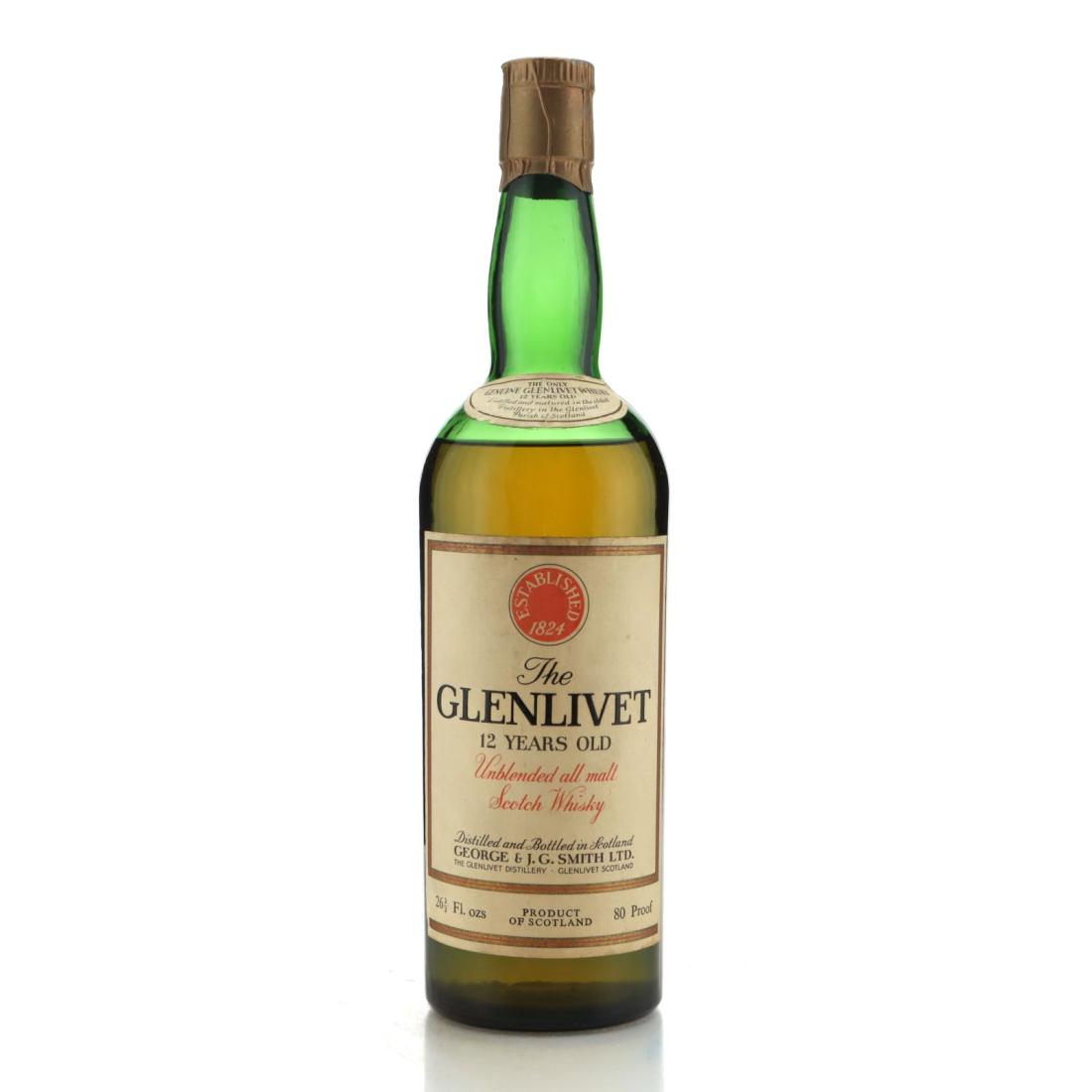 Glenlivet 12 Year Old