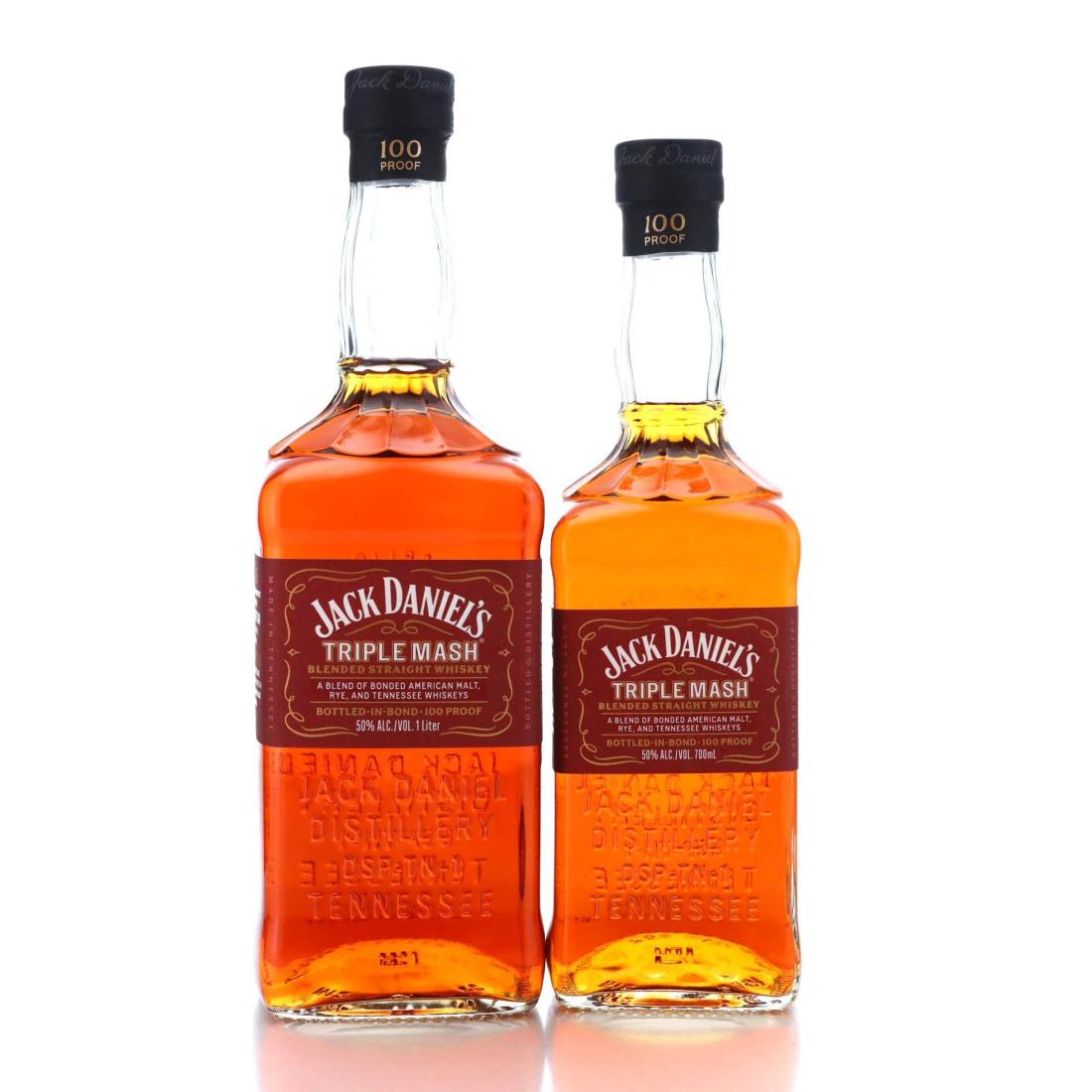 Jack Daniel's Bonded 4 Year Old, New Charred Oak Cask, 2022, 50% whisky bottle