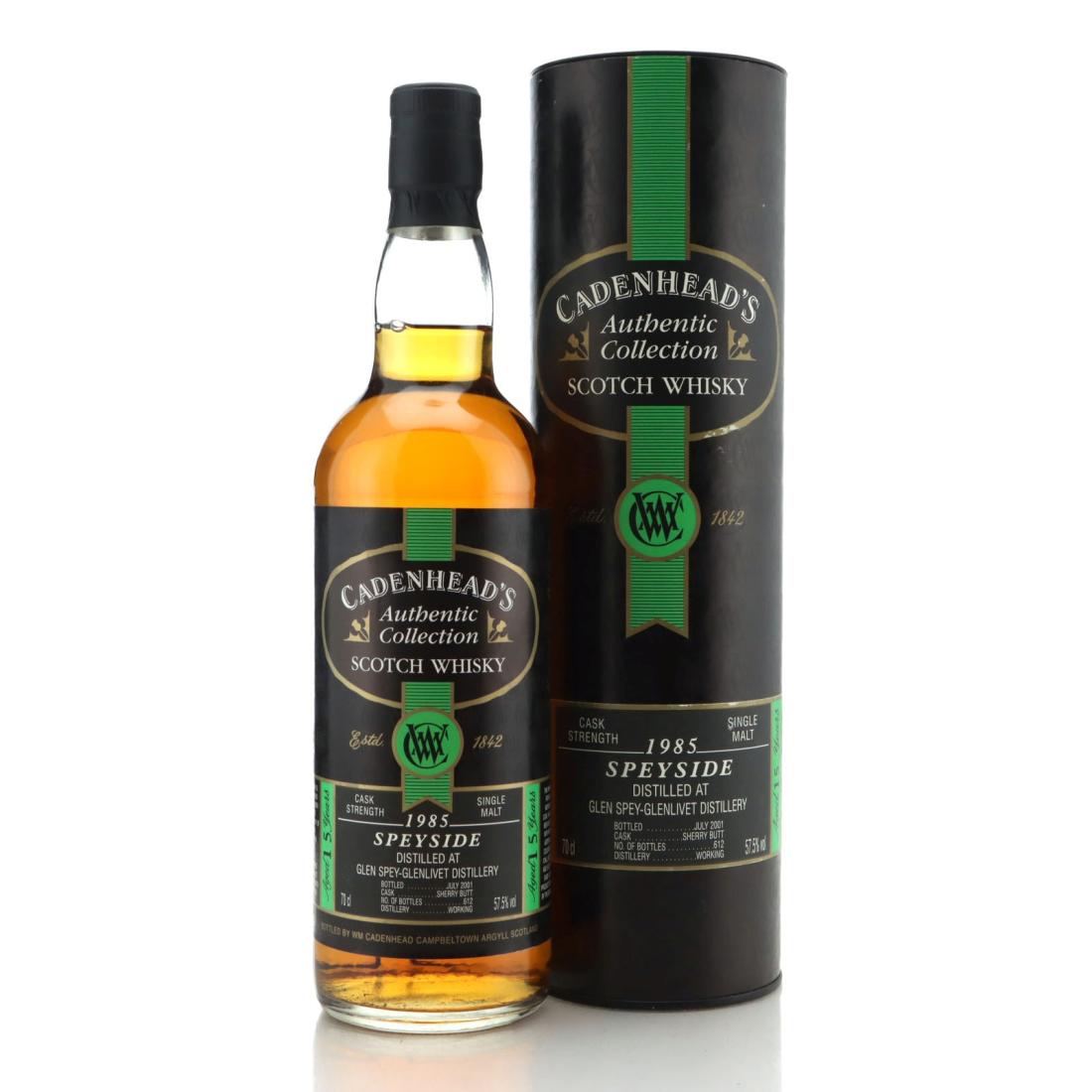Glen Spey 1985 Authentic Collection 15 Year Old