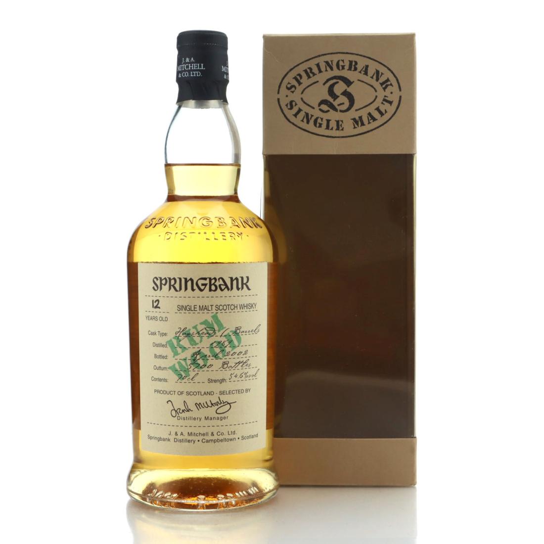 Springbank 1989 Rum Wood 12
