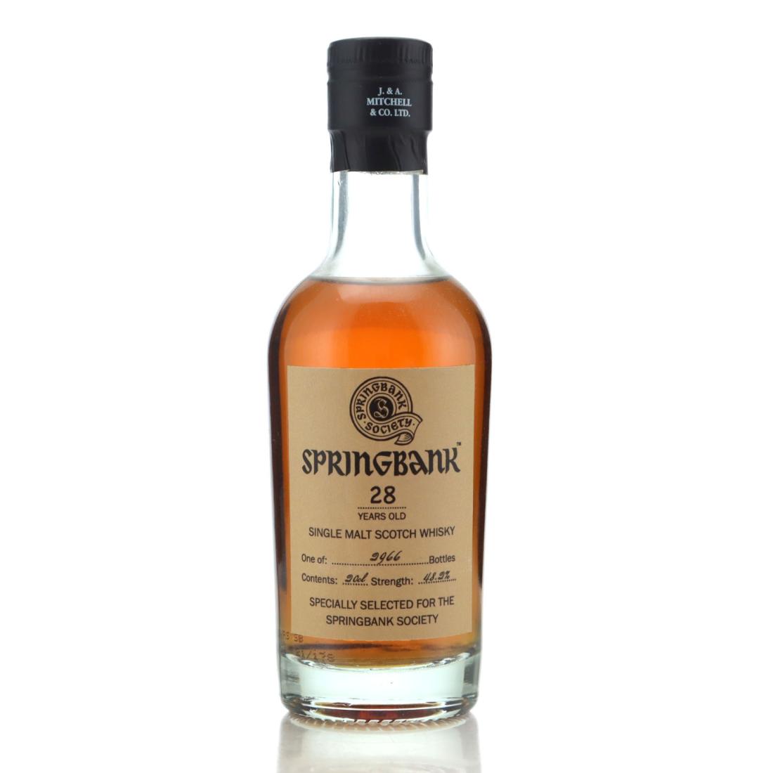 Image for Springbank Society 28 Year Old