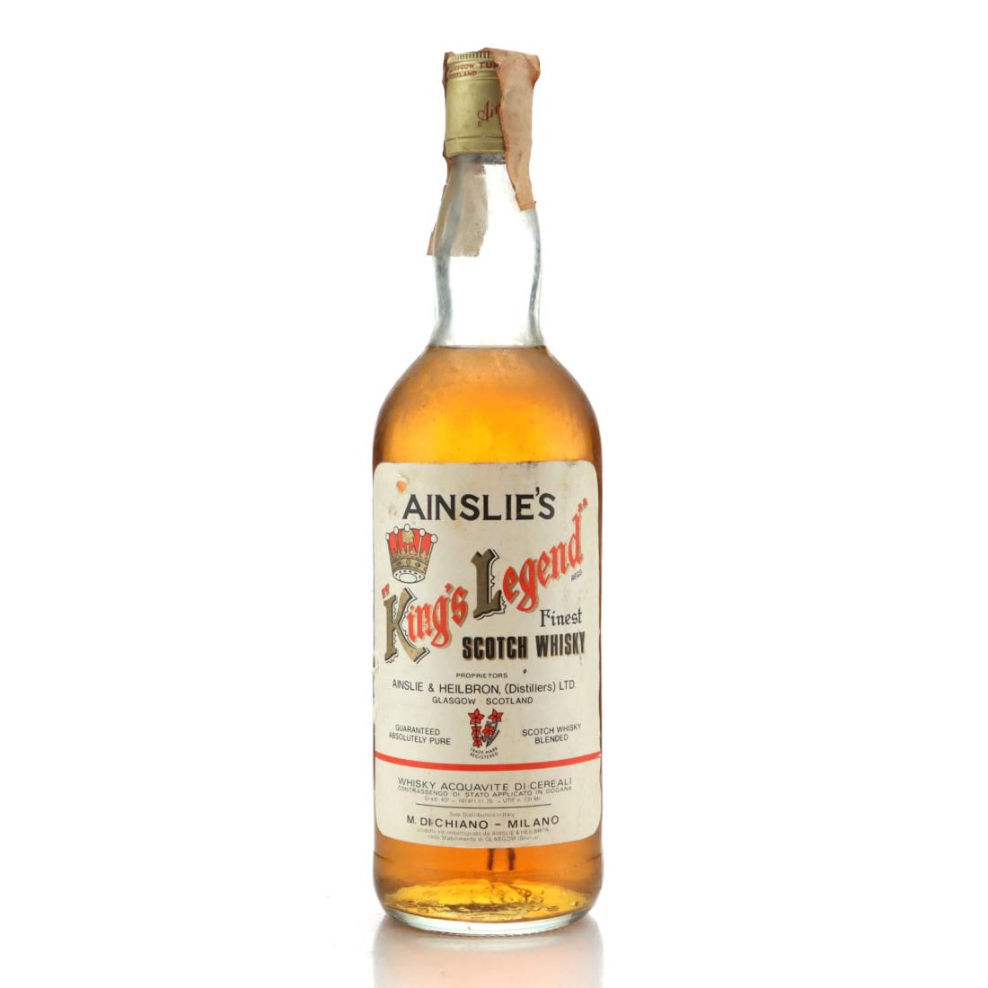 Ainslies Kings Legend Scotch Whisky