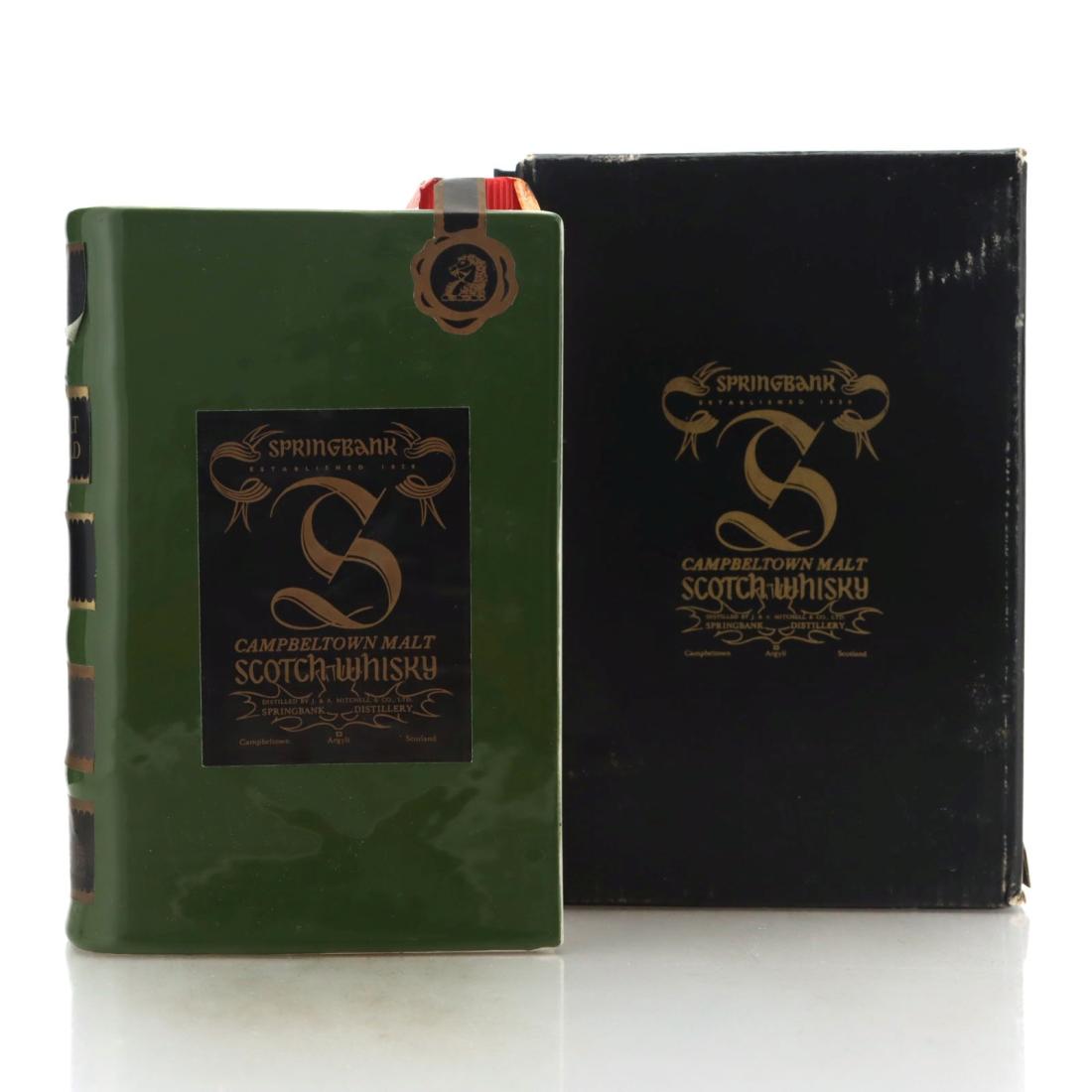 Springbank 15 Book Decanter Vol Iii