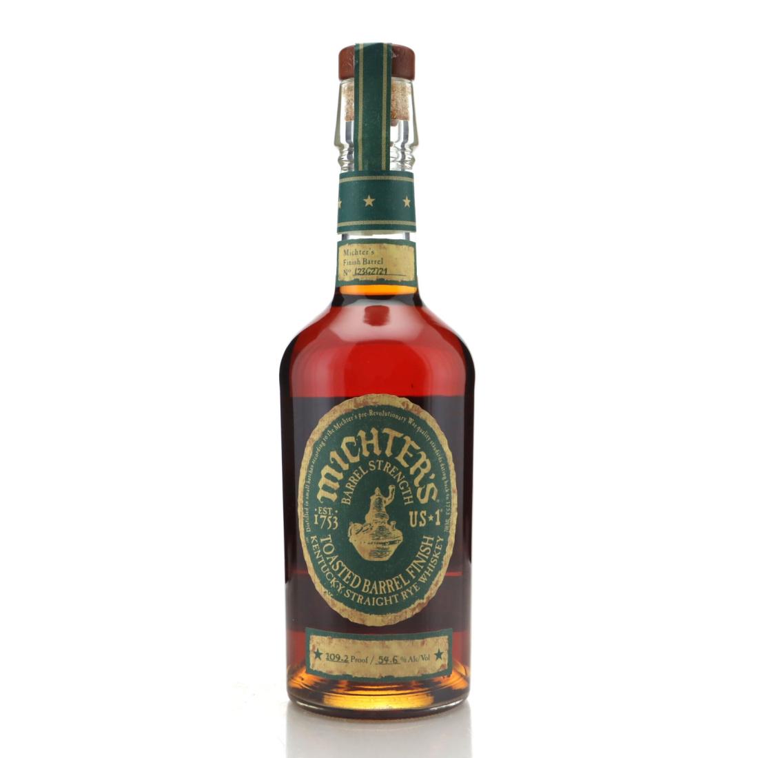 Michters Toasted Barrel Finish Kentucky Straight Rye No L23g