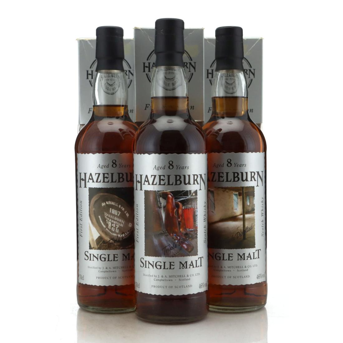 Hazelburn 8 Year Old First Editions Set