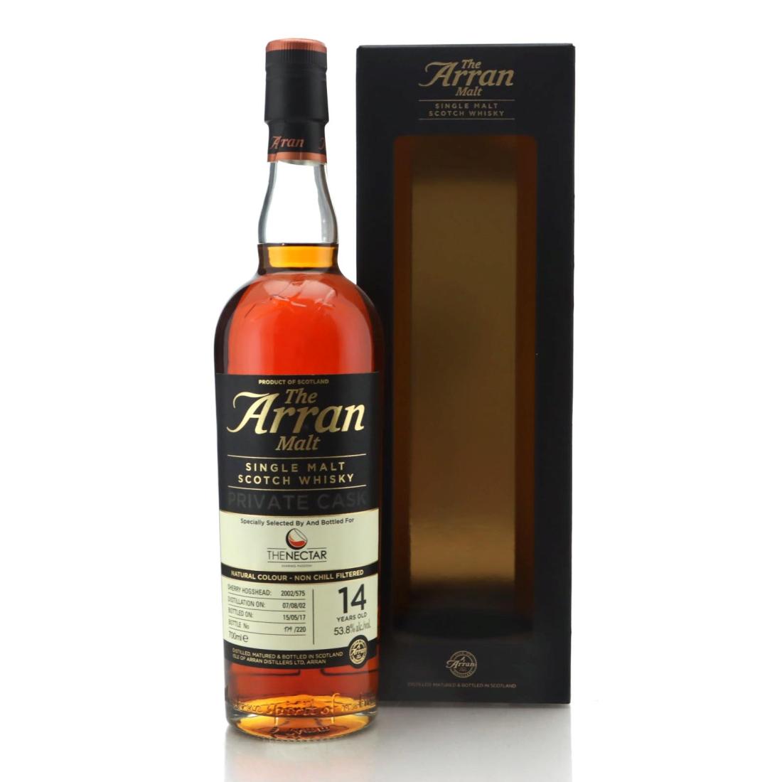 Arran 2002 Private Cask 14 Year Old