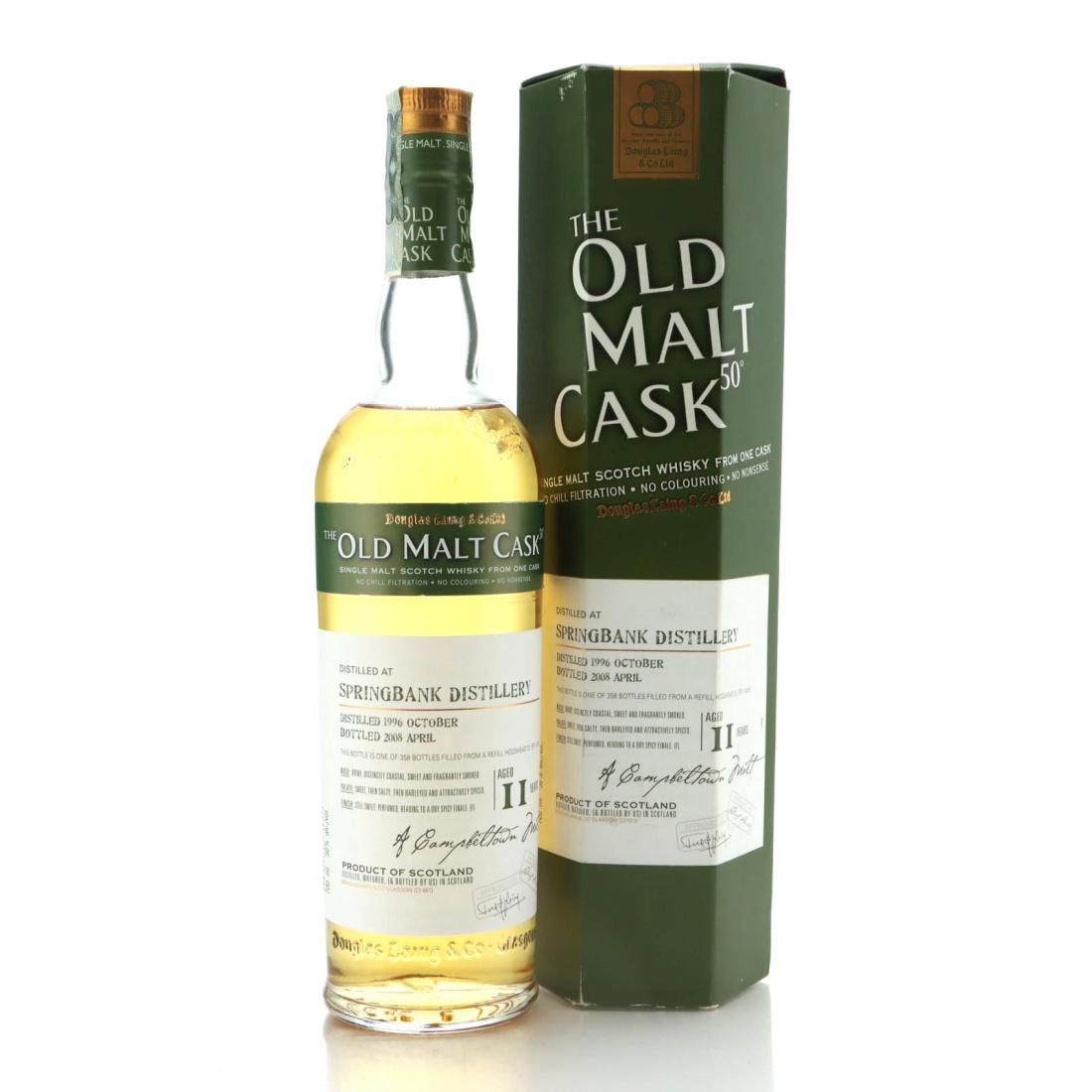 Springbank 1996 The Old Malt Cask 11