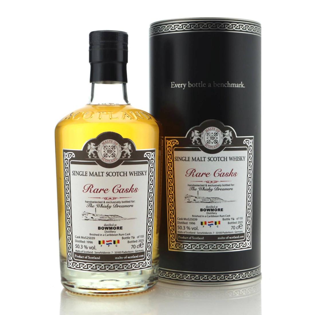 Bowmore 1996 Malts Of Scotland Rare Casks