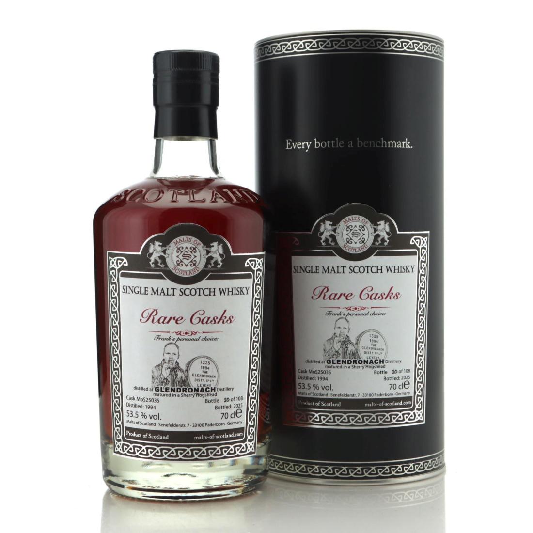 Glendronach 1994 Malts Of Scotland Rare Casks