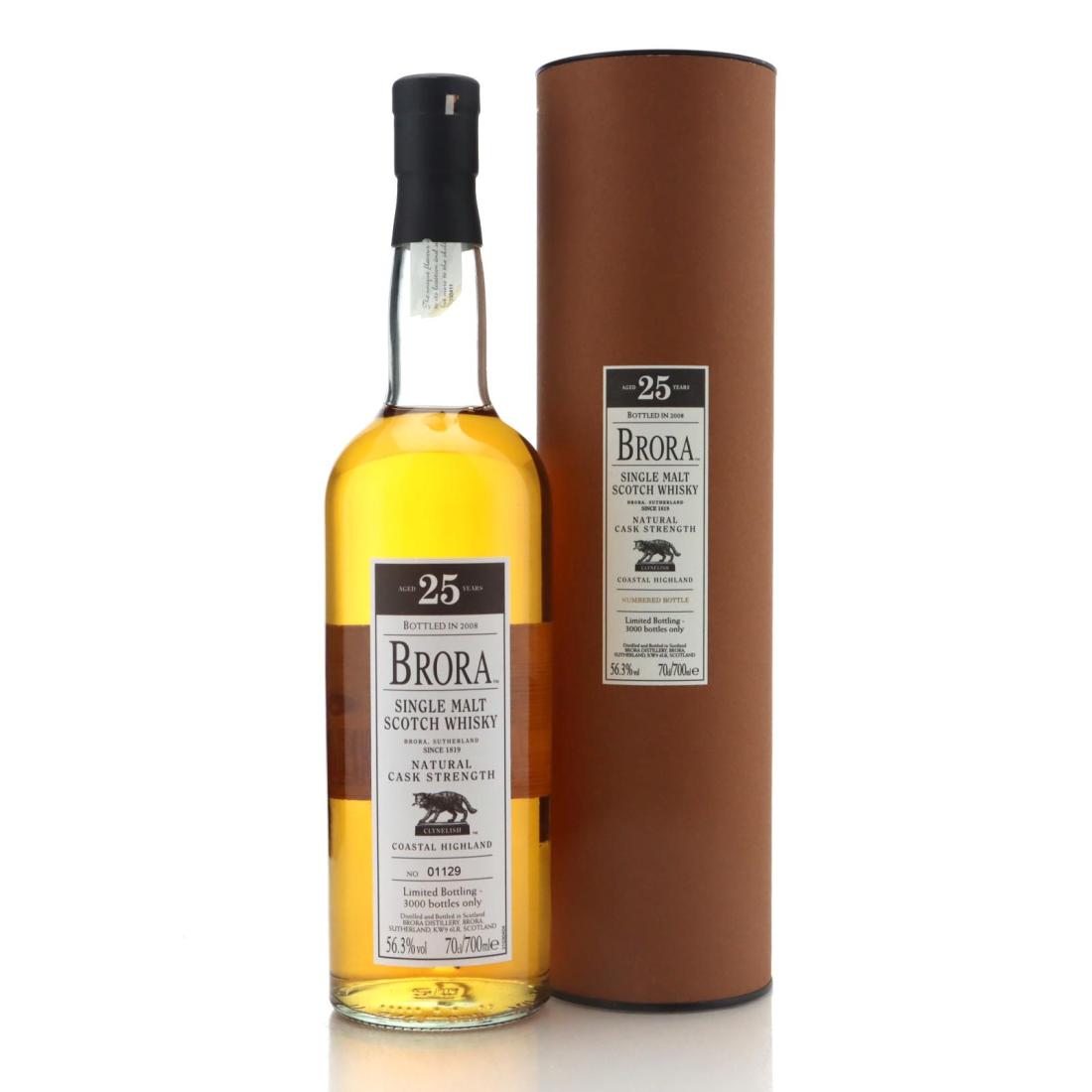 Brora 25 Year Old Natural Cask Strength