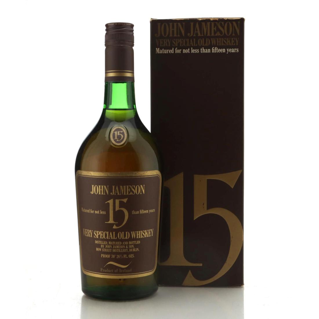 Jameson 15 Very Special Old Whiskey 1970s
