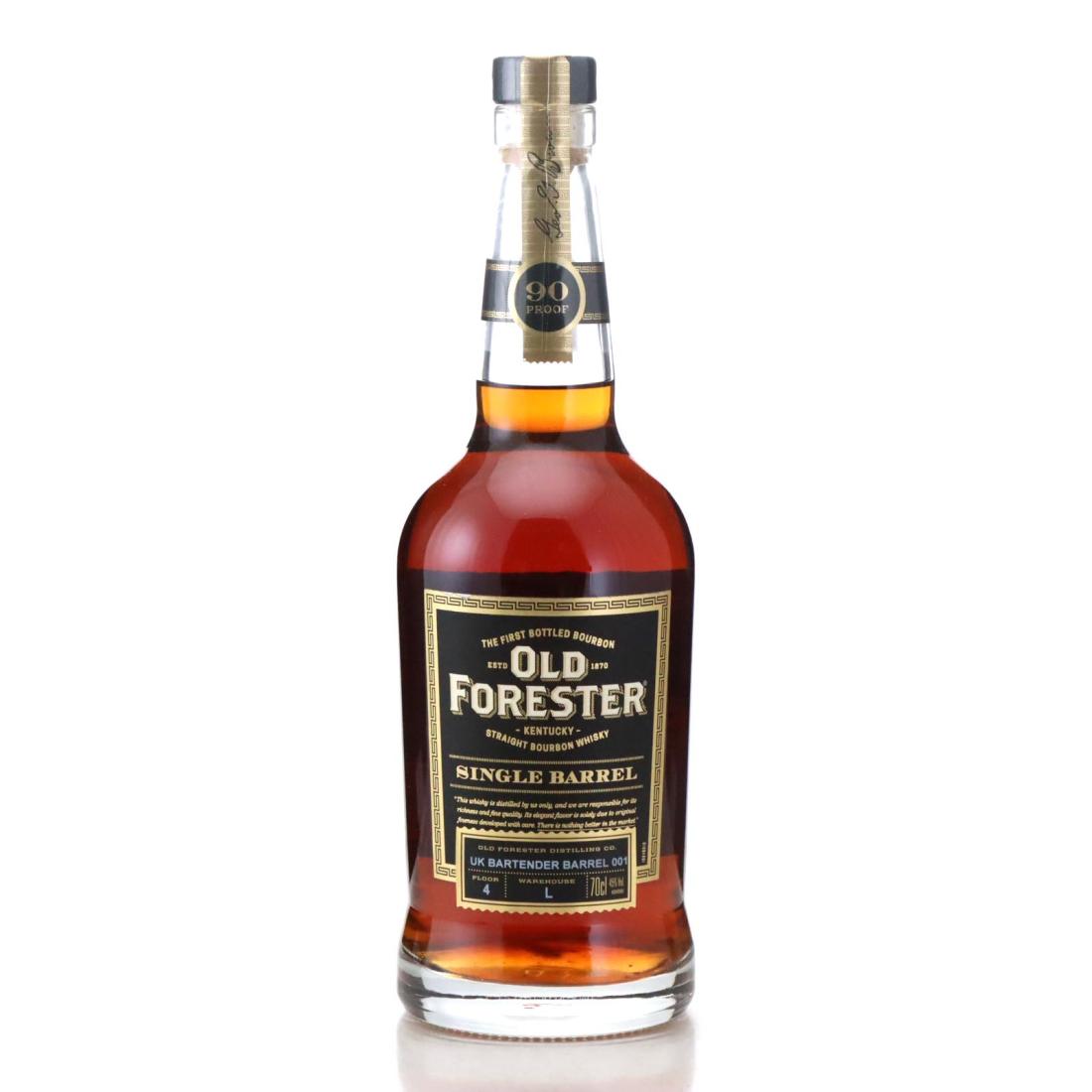 Old Forester Single Barrel UK Bartender Barrel 001
