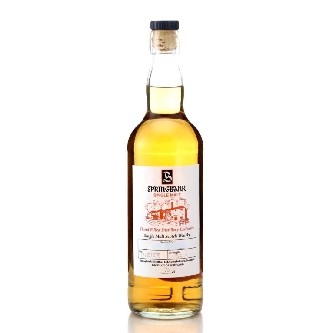 Springbank Hand Filled Distillery Exclusive