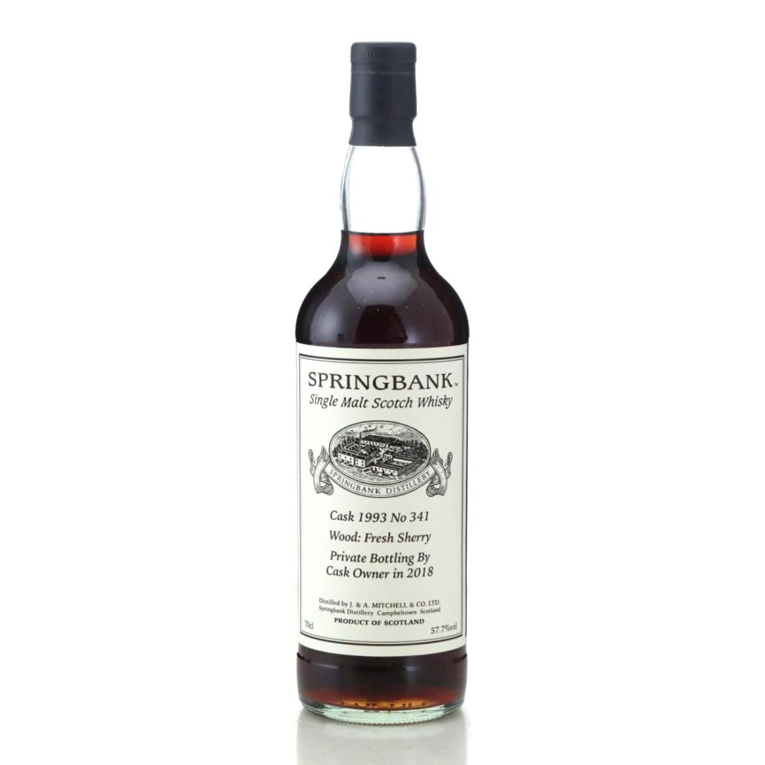 Springbank 1993 Private Bottling By Cask Owner