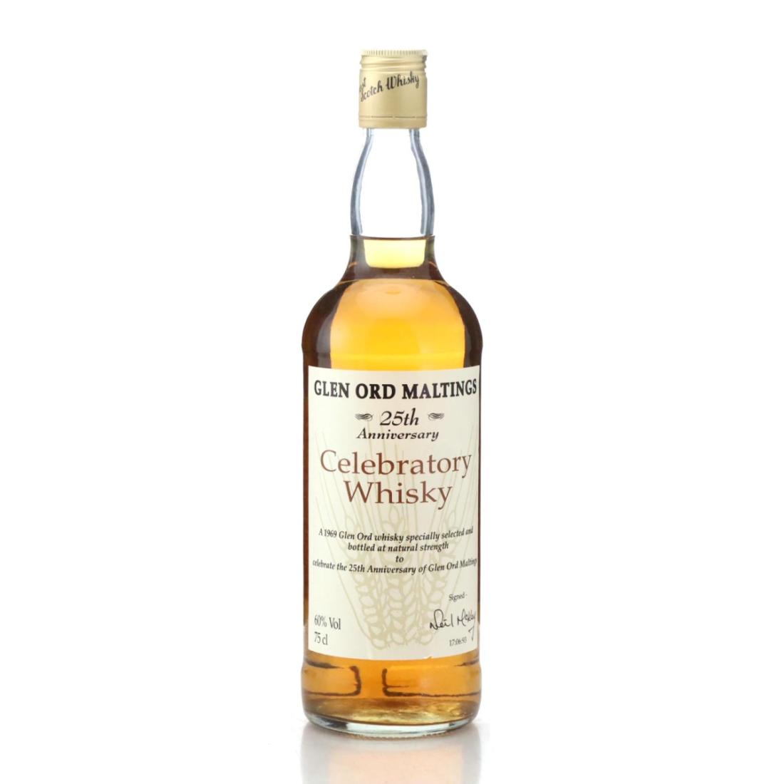 Glen Ord 1969 Celebratory Whisky Glen Ord Maltings 25th Anniversary