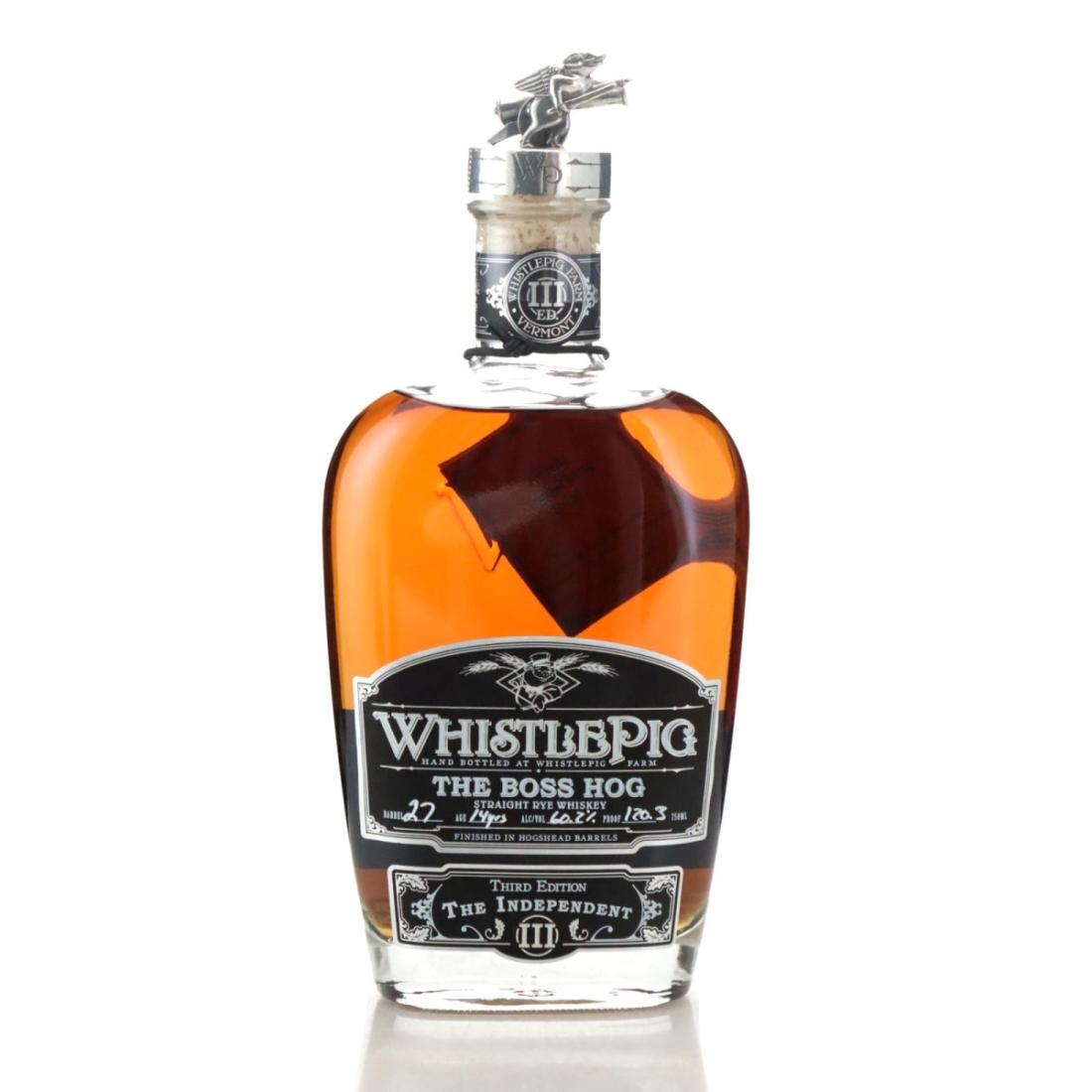 Whistlepig 14 Year Old Single Barrel Rye 27 The Boss Hog 3rd Edition