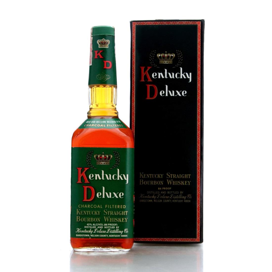 Kentucky Deluxe Straight Bourbon 12 Year Old, New charred American oak Cask, 1992, 43% whisky bottle
