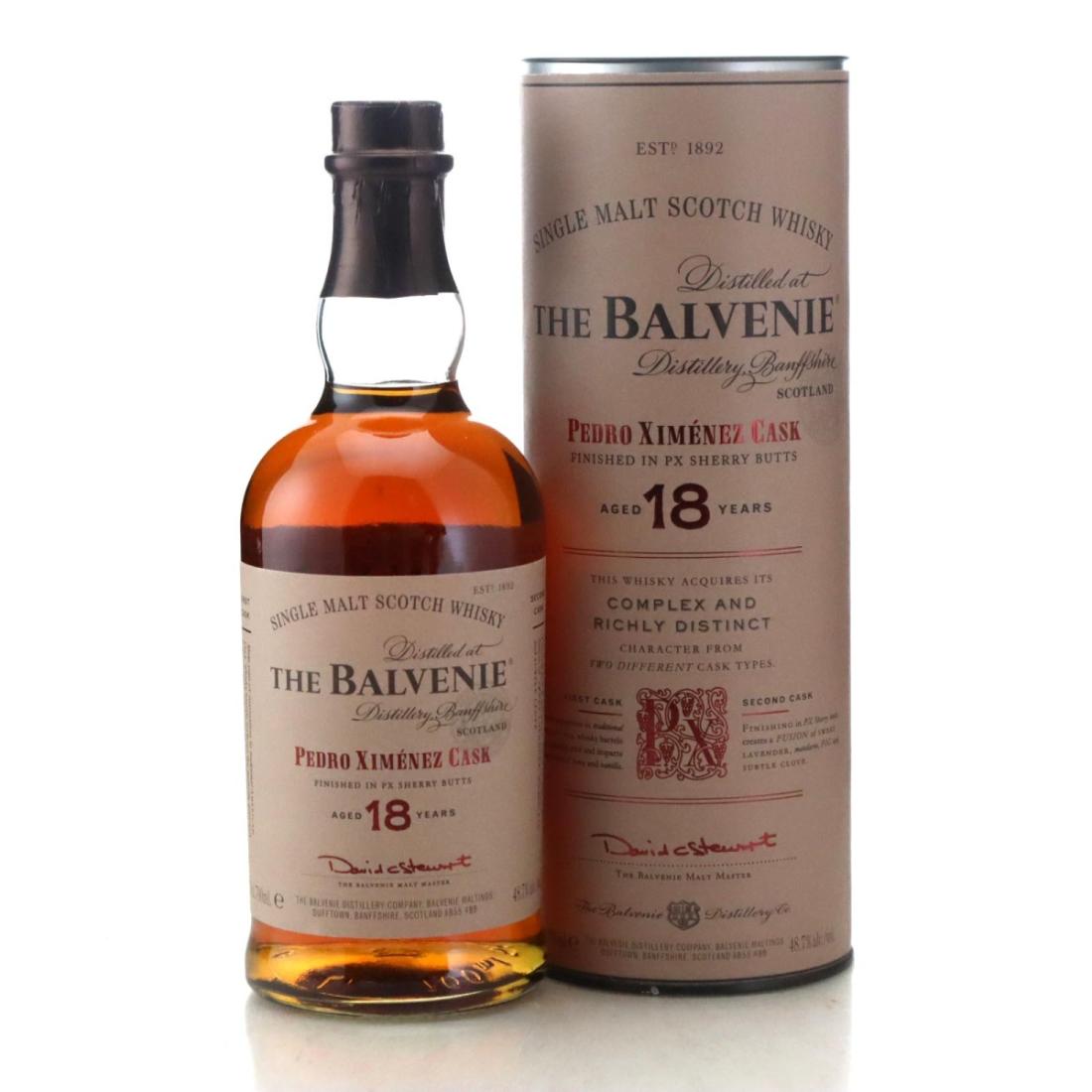 Balvenie Pedro Ximnez Cask 18