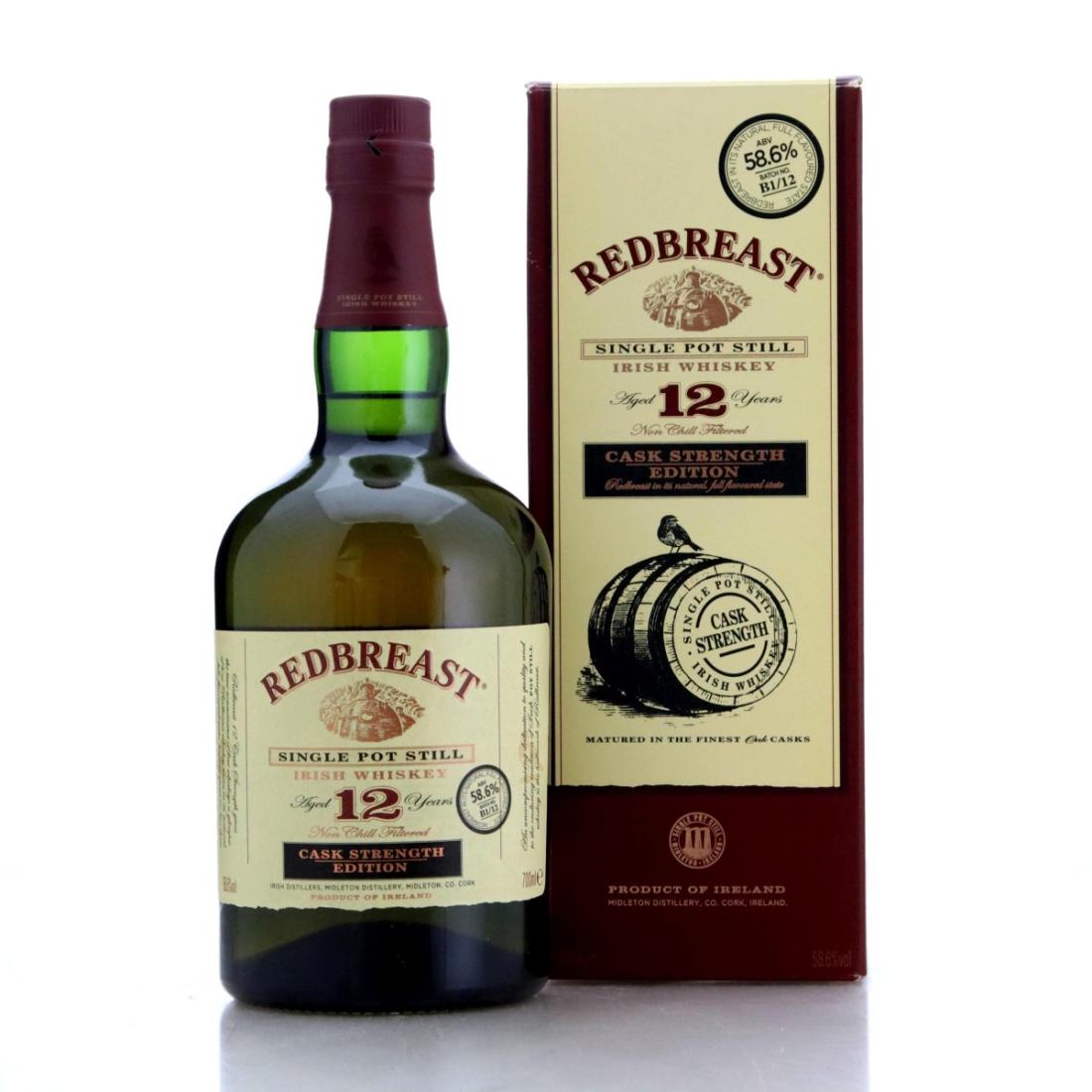 Redbreast 12 Edition Single Pot Still Batch No B112