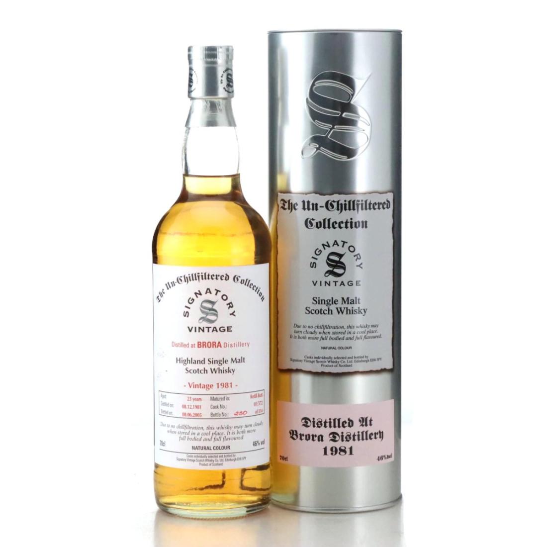 Brora 1981 The UnChillfiltered Collection 23 Year Old
