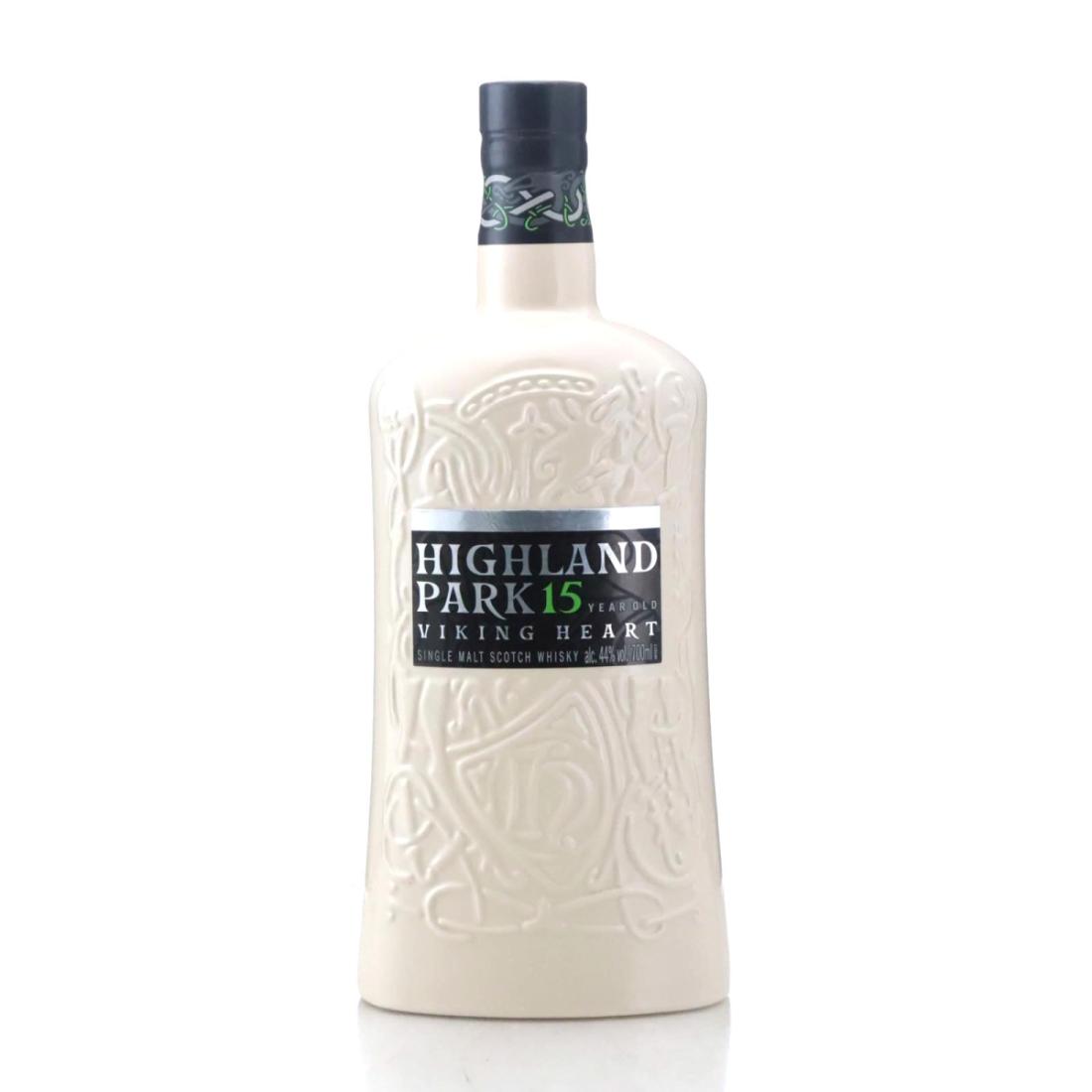 Highland Park Viking Heart 15 Ceramic Bottle