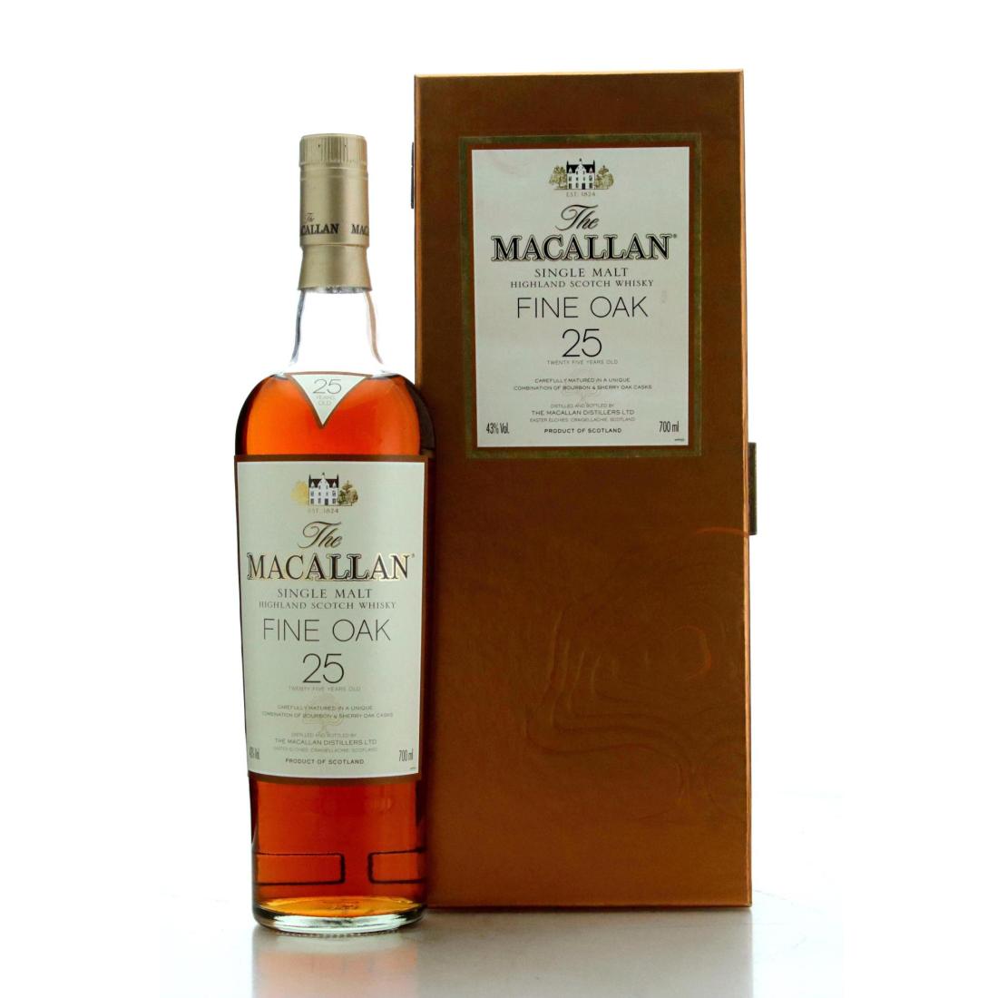 Macallan Fine Oak 25 Year Old