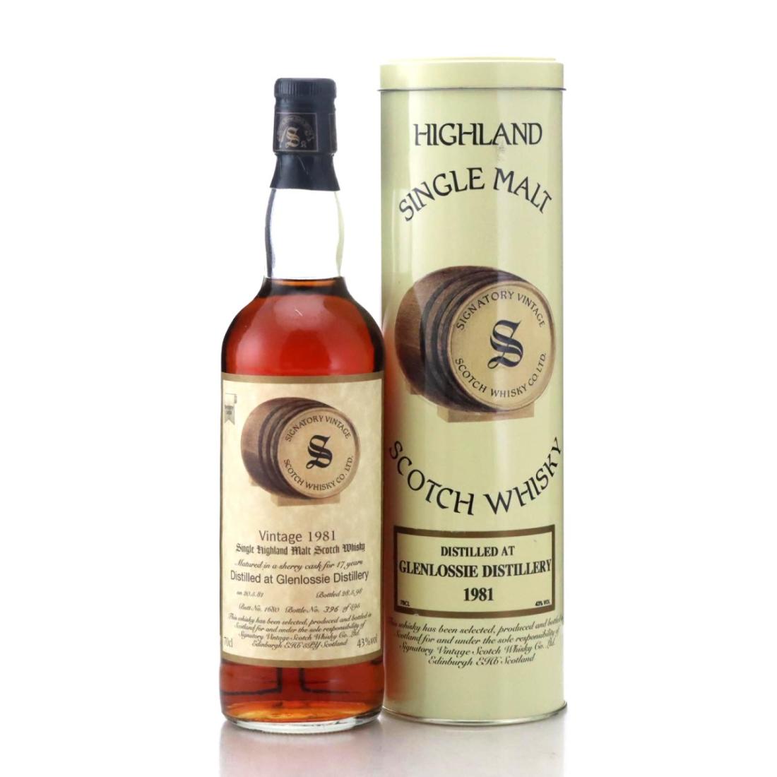 Glenlossie 1981 Signatory Vintage 17