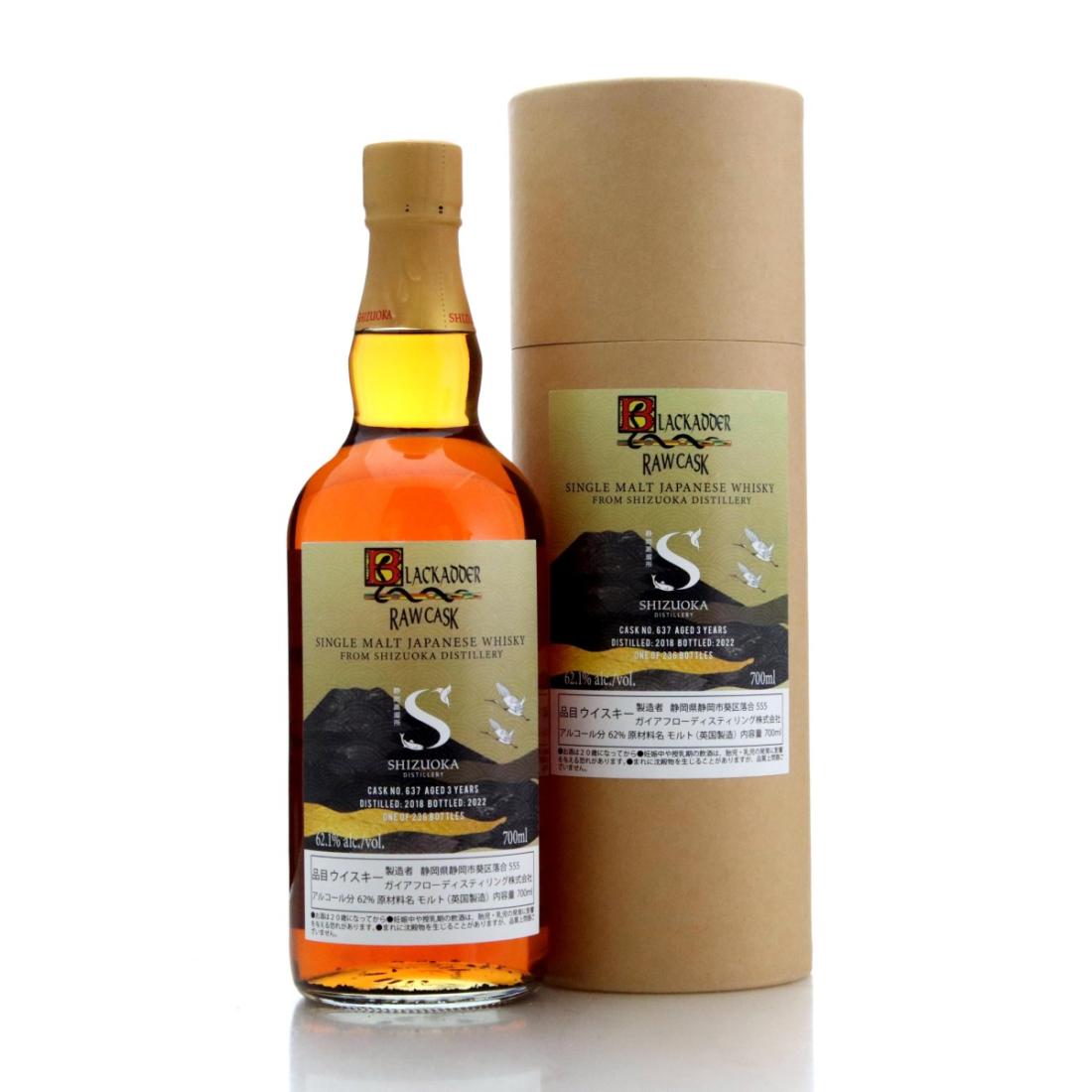 Shizuoka 2018 Blackadder 3 Year Old Raw Cask Glover Collection Tokyo Whisky Festival 2022