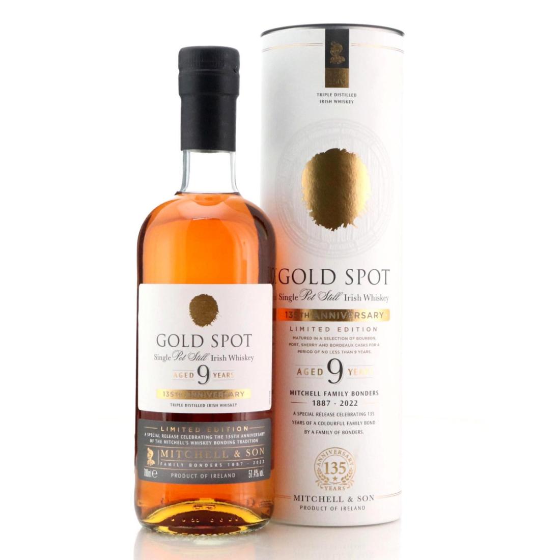 Gold Spot 9 Year Old 135th Anniversary