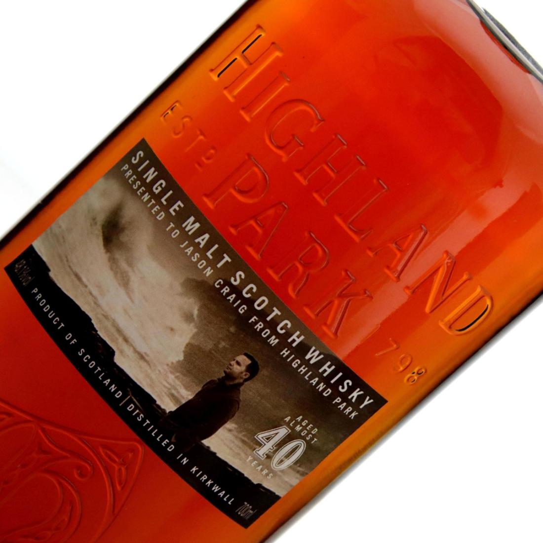 Highland Park Jason Craig (Almost) 40 Years Old | Whisky Auctioneer