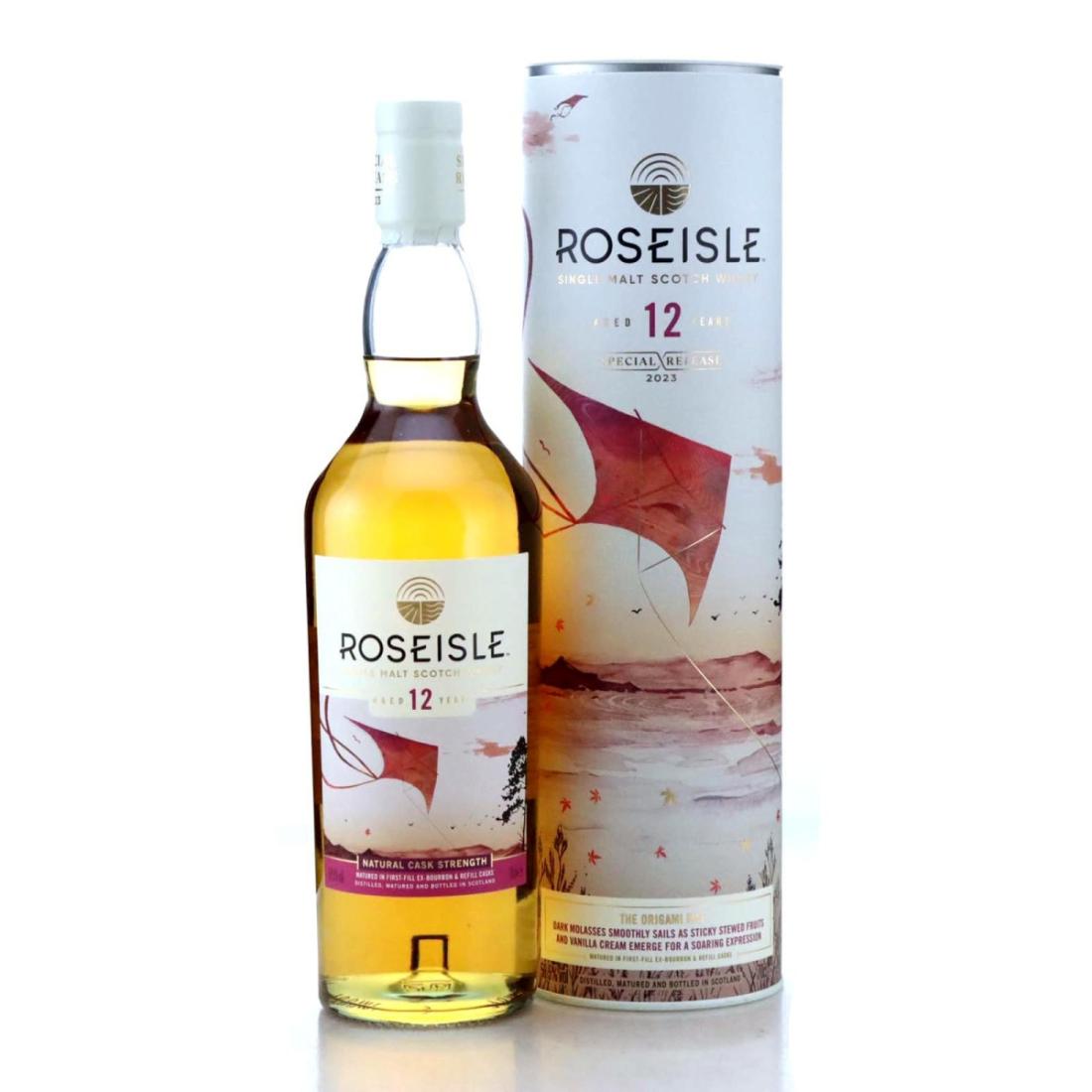Roseisle 12 Year Old Natural Cask Strength The Origami Kite