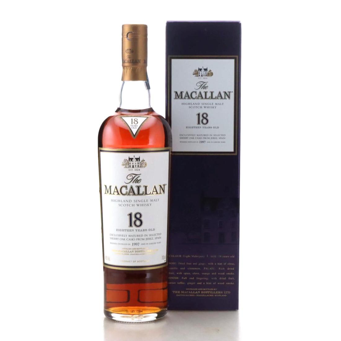 Macallan 1997 18 Year Old