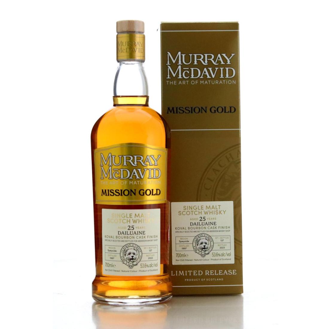 Dailuaine 1997 Murray McDavid 25 Year Old Mission Gold