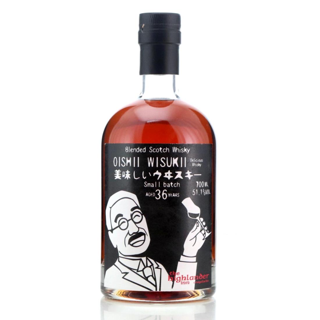 Oishii Wisukii 36 Year Old  Highlander Inn 