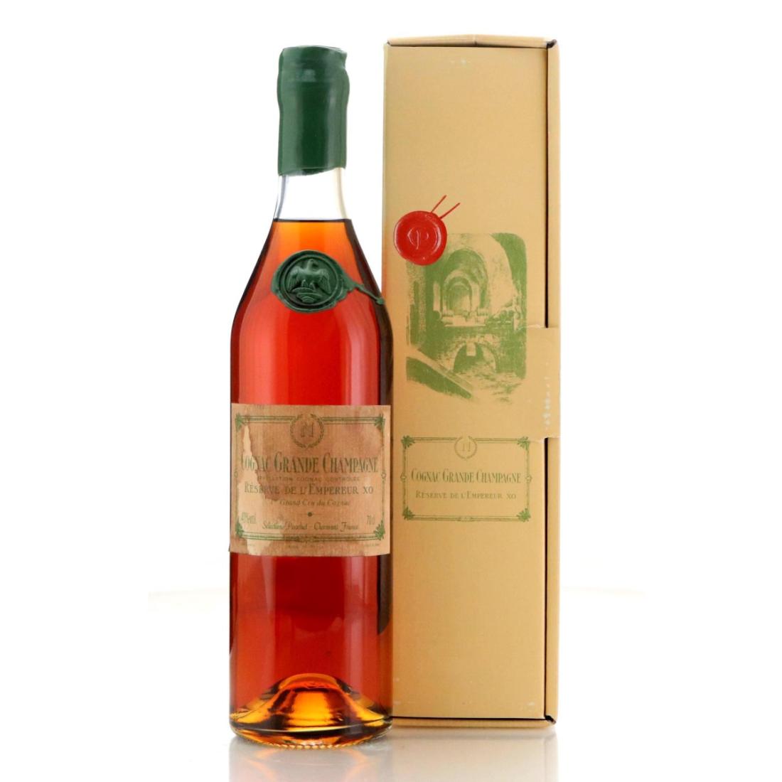 Peuchet XO Réserve de l'Empereur Grande Champagne Cognac 6 Year Old, French Oak Cask, 40% whisky bottle