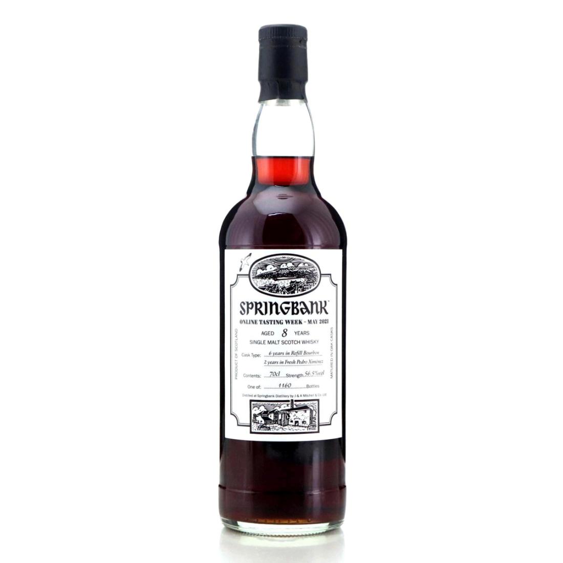 Springbank 8 Online Tasting Week May 2021