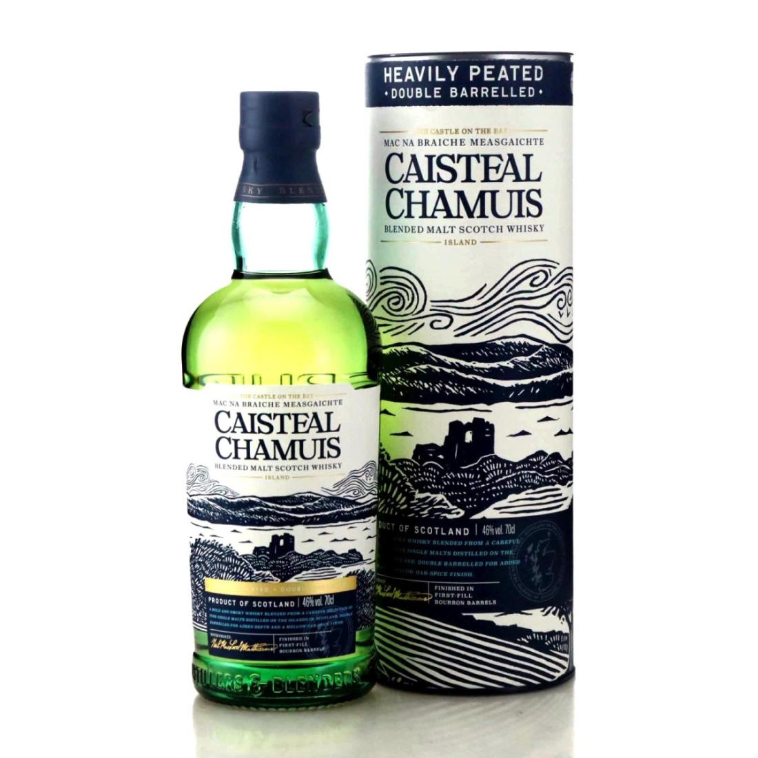 Caisteal Chamuis 12 Year Old Heavily Peated Double Barrelled Blend