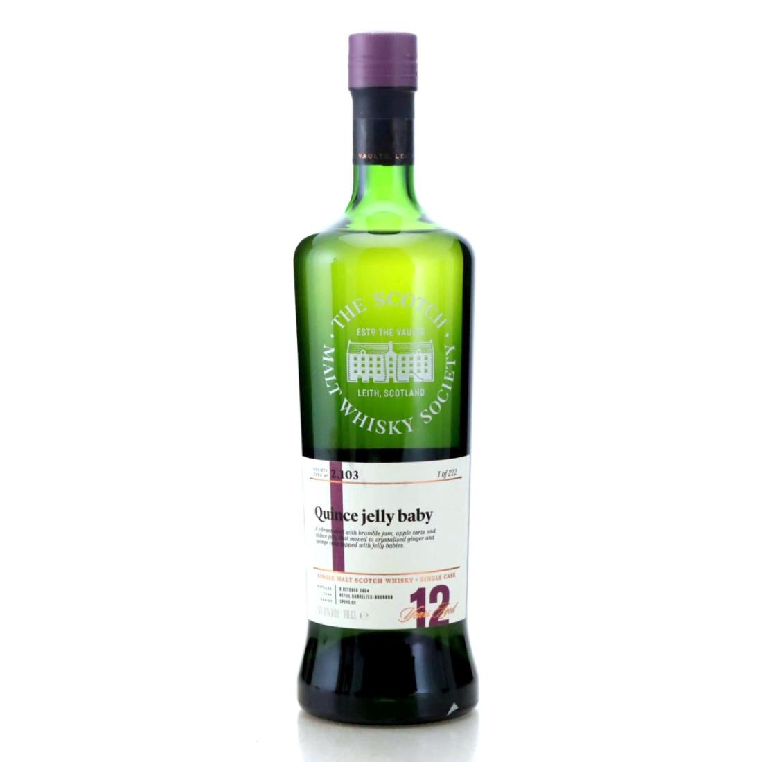 Glenlivet 2004 Smws 12 2103 Quince Jelly Baby