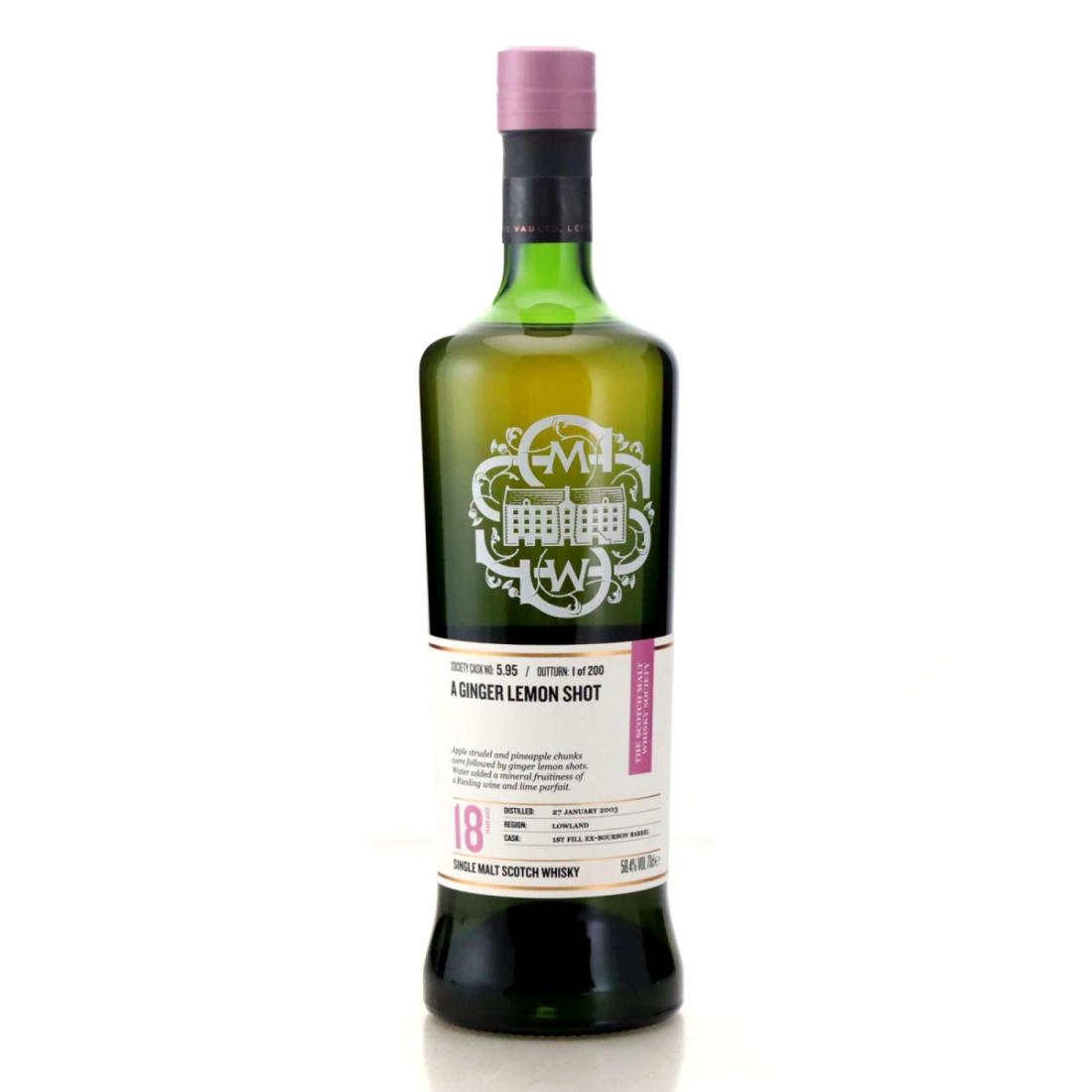 Auchentoshan 2003 Smws 18 595 A Ginger Lemon Shot