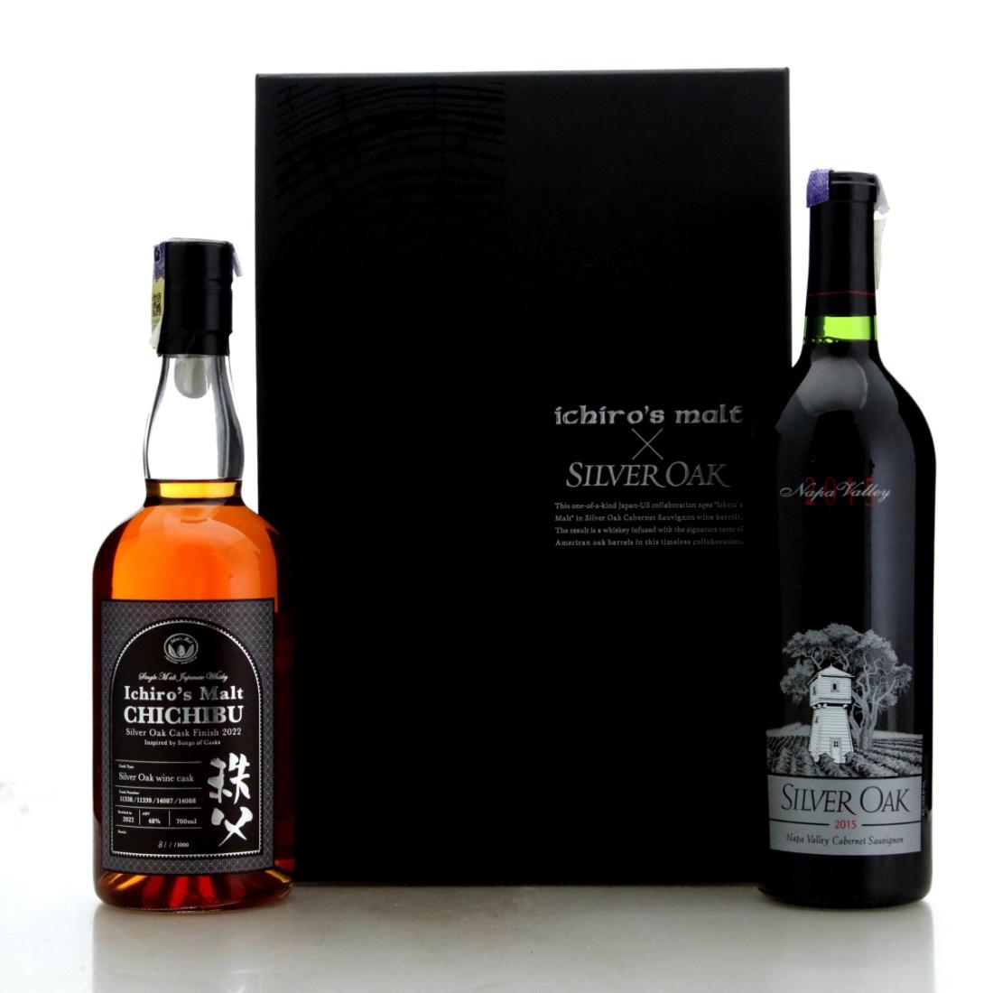 Chichibu Ichiros Malt x Silver Oak Cask Finish 2022 Cabernet Sauvignon Gift Pack