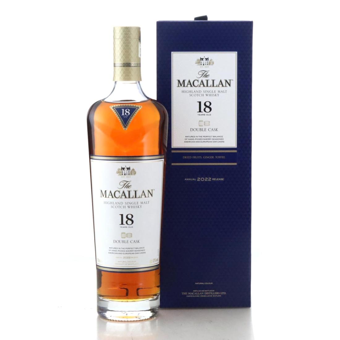 Macallan 18 Double Cask Annual 2022 Release