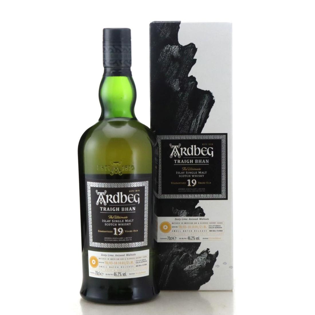 Ardbeg Traigh Bhan 19 Batch Notb03