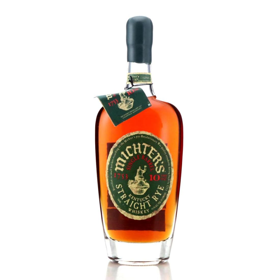 Michters 10 Single Barrel Straight Rye Nol25c