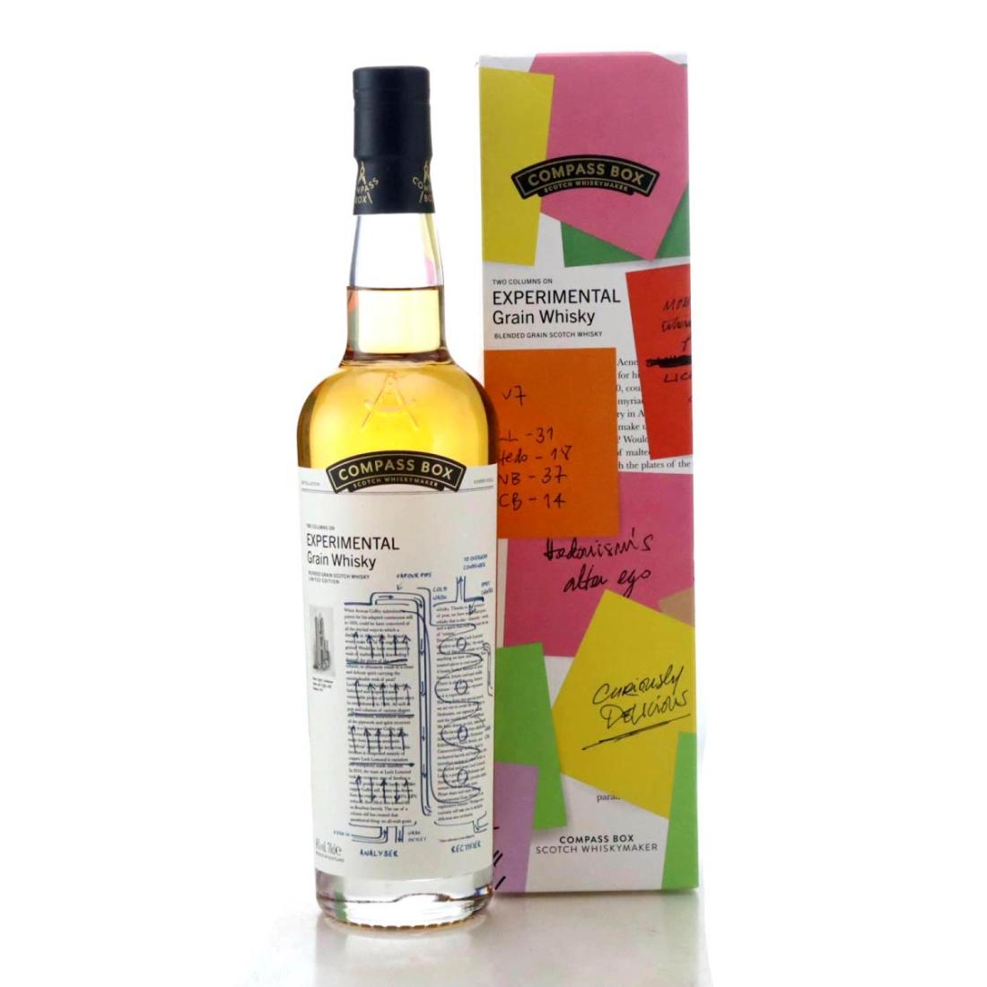 Compass Box Two Columns On Experimental Grain Whisky