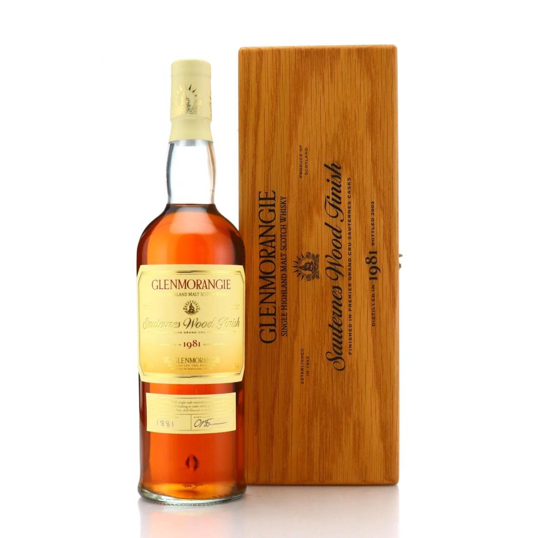 Glenmorangie 1981 Sauternes Wood Finish
