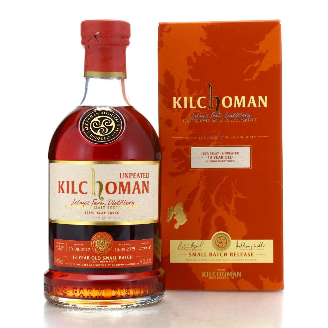 Kilchoman 2012 Small Batch 13 100 Islay Unpeated