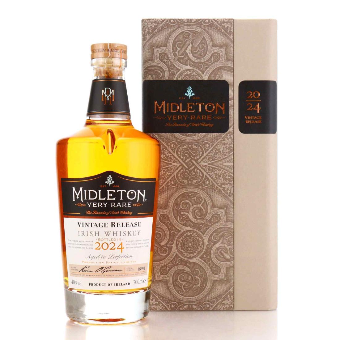 Midleton Very Rare Vintage Release 2024 Irish Whiskey