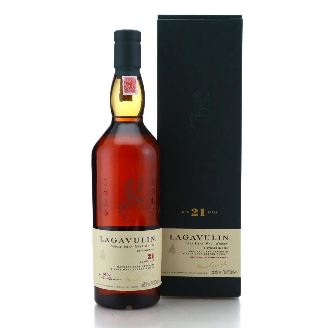 Lagavulin 1985 Natural Cask Strength 21 Year Old Whisky | Whisky