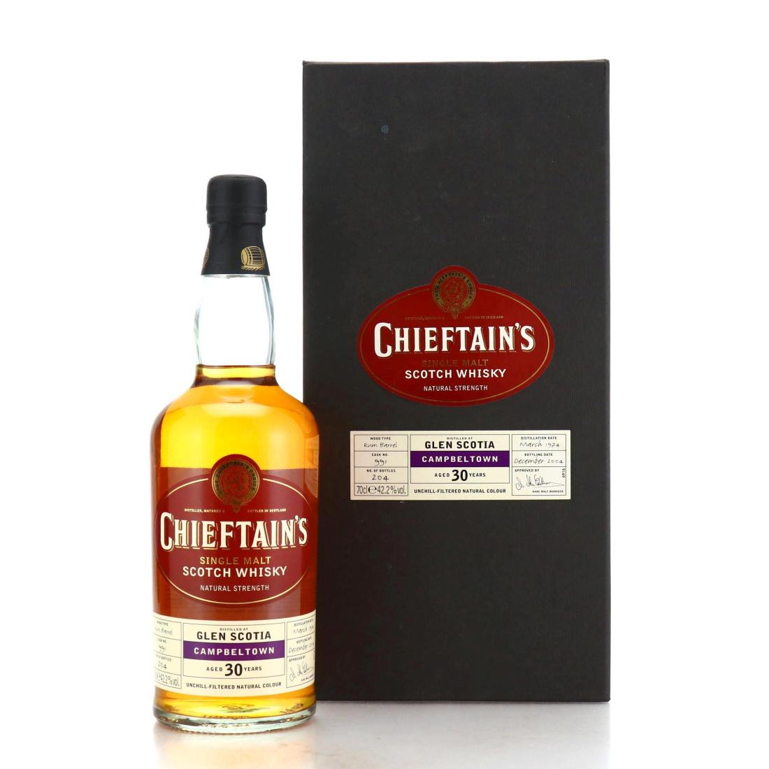 Glen Scotia 1974 Chieftains 30 Year Old