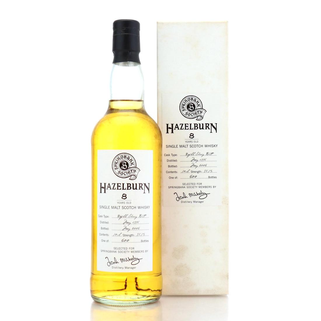 Hazelburn 1998 Springbank Society 8